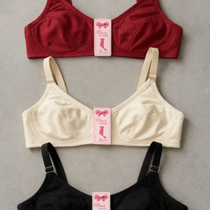 Jersey High Quality Soft Stuff Non-Padded Bra for Women ? Plain, Comfortable & Lightweight Everyday Wear Lingerie (Random Color, Sizes 32-42) - Image 1