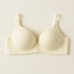 Cotton Light Padded Bra ? Comfortable Everyday Wear, Plain Design (Sizes 32?42, Beige) - Image 4