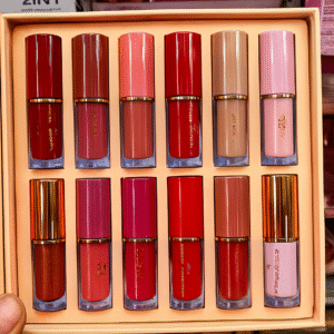 Crazy Girl ?Thanks for the Love? Lip Gloss Set ? 12 in 1 Multi-Shade Collection, Smooth & Non-Sticky Finish (3 ml Each) - Image 4