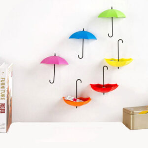 (NW000239) Pack of 3 - Umbrella Hooks | Key Jewelry Glasses etc Holder (Random color) - Image 2