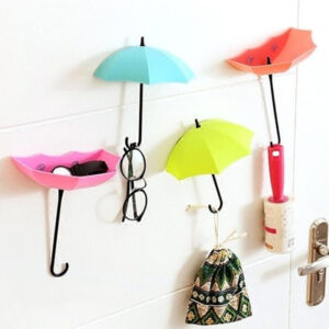 (NW000239) Pack of 3 - Umbrella Hooks | Key Jewelry Glasses etc Holder (Random color) - Image 3