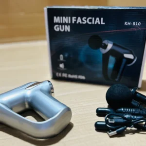 New Imported KH-810 Mini Facial Gun Rechargeable Handheld Muscle Massager (random color) - Image 1