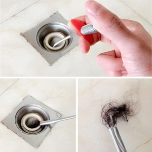 90 CM Drain Wire Hair Drain Clog Removers, Kitchen Sink Cleaning Hook, Bathroom Toilet Pickup Tool, Hair Dredging Tool - Image 5
