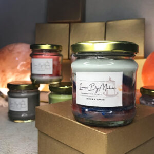 Dusky Rose | The Scent of Love at Dusk ? Handmade Luxurious Floral & Musky Soy Wax Candle - 100 gram - Image 1