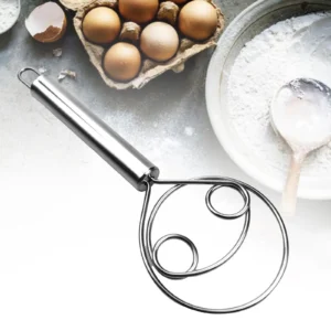 Manual Non Stick Steel Flour Cream Mixer Beater | Dough Whisk Mixer, Kitchen Baking Blender Tool? - Image 4
