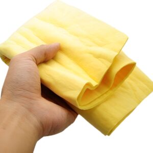 Clean Cham Absorbant Car, Home Cleaning Synthetic Chamois Leather Magic Cloth(Random Color) - Image 5