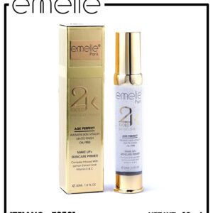 Emelie Paris 24K Gold Age Perfect Makeup+Skincare Primer (30ml) - Image 4