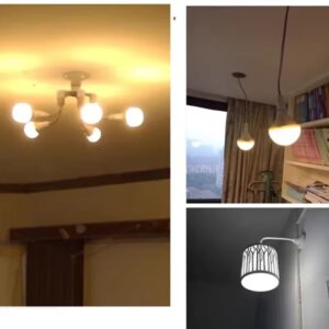 Flexible Light Bulb Holder Adjustable Bulb Socket Extension - Image 3