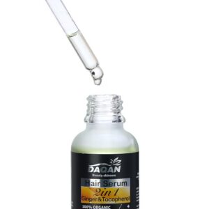 Anti Hair Loss Serum 2 in 1 Natural Hair Fall Serum Ginger and Tocopherol Hair Growth Essence Oil Hair Care Serum | Hair Loss Treatment for Men & Women | - Image 5