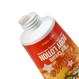 Liru Vitamin C + E 20% Antioxidant Serum Body Lotion ? Orange Ice Cream Formula for Bright & Soothing Skin (120ML) - Without Box - Image 4