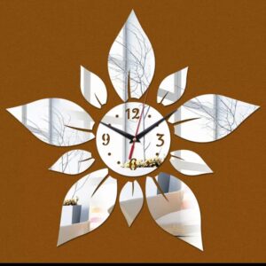 Acrylic Mirror Wall Clock - Image 2