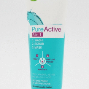 Garnier 3 in 1 Pure Active Face Wash ? 100ml Liquid Cleanser for All Skin Types, Deep Cleansing and Refreshing Skincare - Image 4
