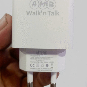AMB Walk?n Talk 22.5W Super Fast Charger NM-18 ? Quick Charge & Smart Power Delivery Adapter with Built-in Safety System, FCC/CE/RoHS Certified - Image 1