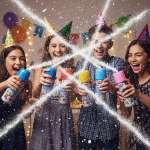 Pack of 2 Snow Spray for Party ? 100ml Each, Fun Celebration Spray for Birthdays, Weddings, New Year and Events - Image 2