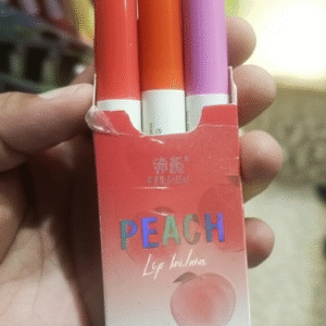 3 In 1 Shijing Peach Lip Balm ? 3-in-1 Moisturizing, Hydrating, Protective & Nourishing Lip Care with Vitamin E ? Natural Peach Flavor, Organic, Vegan & Cruelty-Free - Image 5