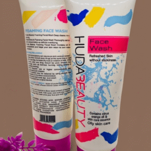 Huda Beauty Face Wash 100ml ? Gentle Liquid Cleanser for Oily Skin, Deep Cleansing & Refreshing Daily Skincare Formula - Image 4