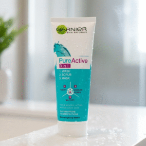 Garnier 3 in 1 Pure Active Face Wash ? 100ml Liquid Cleanser for All Skin Types, Deep Cleansing and Refreshing Skincare - Image 5