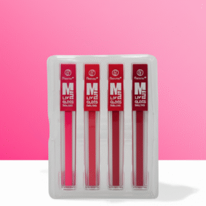 6-Piece Matte Lip Gloss Set ? , Waterproof Lip Color Kit for All-Day Wear P - Image 1