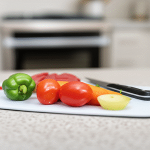 Plastic Chopping Board - Small Size Chopping Board - Cutting Board - Ideal for Food Prep - Chopping Board for Kitchen - Image 1