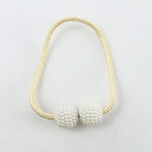 Curtain Buckle Magnetic Clip Bead Curtain Tie back Hanging Ball Curtain (1 pair) - (random color) - Image 2