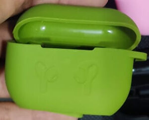 High Quality Soft Silicone Airpod Pro Case With Lock Rid (Random Color) - Image 5