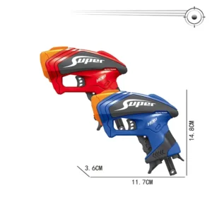 X Warrior Hero Gun Soft Gun Dart Shooting Game Set: The Best Gift for Young Warriors - Random Color - Image 3