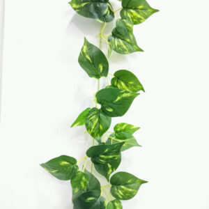 Green leaves bail Greenhome Plant Simulated Wide Application Plastic Decorative Green Vine Decor for Home - Image 1