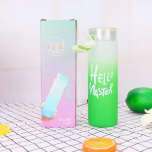 Deal pack of 2 - A9 Mini Camera & Frosted Glass Water Bottle (Random color) - Image 4