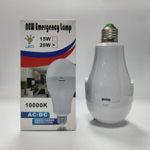 Emergency LED Light Bulb 20W Rechargeable Emergency Lamp/ Ideal for home improvement and electrical needs - Image 2