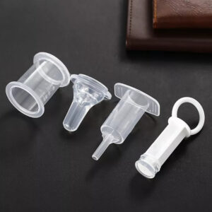 Baby Medicine Feeder. Anti-Choking Handy Tool Dropper Type with measuring cup/ suitable for Newborn Feeding - Image 4