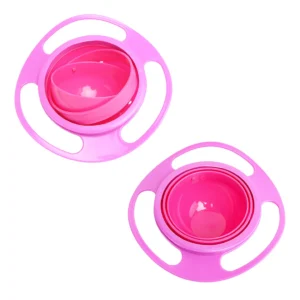 360 degree Gyro Bowl for feeding Baby Kids (random color) - Image 5
