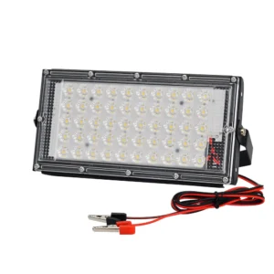50 Watts LED Outdoor Flood Light Electric Clip  DC 12V Battery Operated - Image 4