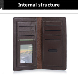 JEEP BULUO Brand Wallet Clutch Carteira Masculina Men Leather Men Wallets Business Brand Card Holder Purse | Men's Wallet - Image 4