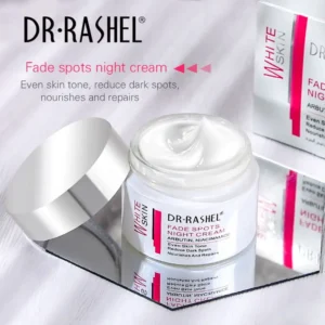 DR.RASHEL Abrutin Niacinamide Repair Fade Spots Night Cream - 50g - Image 4
