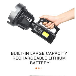 CB T-200 ???? USB Rechargeable Portable Torch/Emergency Light /Compact and Versatile Lighting Solution - Image 3