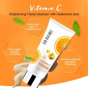 DR.RASHEL Brightening Anti Aging Deep Cleansing Vitamin C Facial Cleanser - 80ml - Image 4