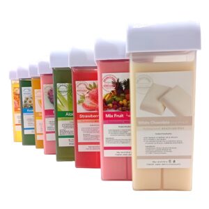 Refill Wax for Women, Roll On Wax Refill for Hair Areas of the Body, Roller Waxing Hair Removal Depilatory Refill Wax with different flavour (1 Pc) (Random Flavors) - Image 4