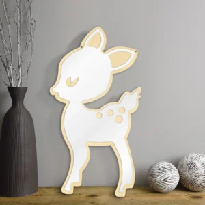 Deer shaped mirror - Kids room decoration - Image 2