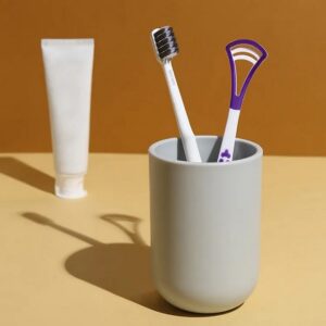 1 Piece Tongue Scraper | Tongue Cleaner | Double Head Tongue Cleaner | Reduce Bad Breath (random color) - Image 5
