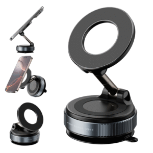 Adjustable Mobile Suction Holder ? Strong Grip Phone Mount for Car, Desk, Kitchen & Bedside Use - Image 4