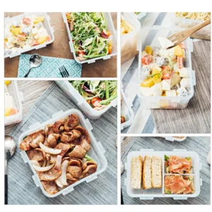 Portable Lunch Cooler Bag Folding Insulation Picnic Ice Pack Food Thermal Bag (random color) - Image 2