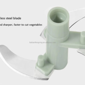 Hand Pulled Multipurpose Chopper & Cutter | Rope Pulled Chopper Multifunctional Meat Grinder, Vegetable Cutter (Random Color) - Image 5