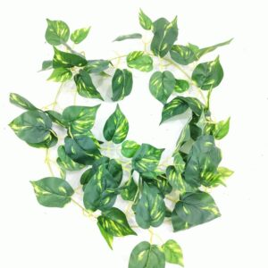 Green leaves bail Greenhome Plant Simulated Wide Application Plastic Decorative Green Vine Decor for Home - Image 2
