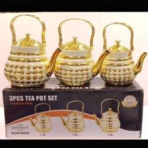 Teapot Made of Stainless Steel - - Image 3