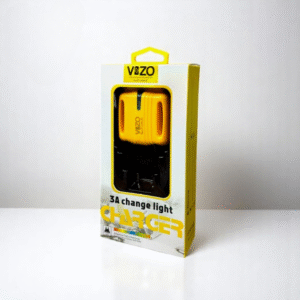 3A Light Change Charger with 2 USB Ports & Built-in Micro USB Cable | Best Quality Charger For Android | Vizo 3A Charger? - Image 4