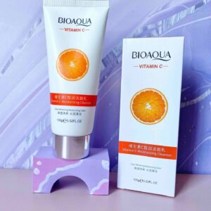 Vitamin C Cleanser BIOAQUA Vitamin C Moisturizing Cleanser Deep Cleansing Rejuvenation Cleanser 100g - Image 4