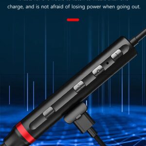 Lenovo HE05X 2 Bluetooth 5.0 Earphones HIFI Magnetic Neckband Headset (black) - Image 1