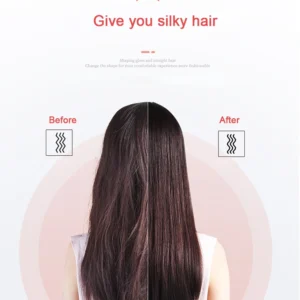 Hair Straightening Comb/Brush, Curling Comb Dual-Purpose Hair Straightener Styling Comb, Splint Does Not Damage The Inner Buckle for Professional Salon at Home (Random colors) - Image 1