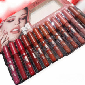 12 Shade Pack shiny gosh  Lipgloss Pack of 12, for enhance your beauty look - Image 3