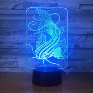 Customize Acrylic LED Night Light Decorative Table Lamp - Image 4